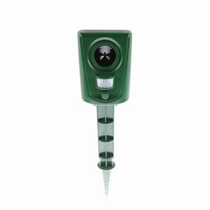 Répulsif à ultrasons pour animaux d'extérieur, dispositif de contrôle des animaux réglable, répulsif infrarouge pour chats et chiens - Product Image 2
