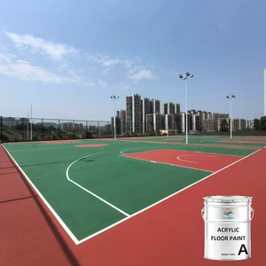 <span class=keywords><strong>Pintura</strong></span> Acrílica Líquida Resistente a los Rayos UV y a la Intemperie <span class=keywords><strong>para</strong></span> Pisos Deportivos Interiores y Exteriores, Incluyendo Baloncesto, Bádminton y <span class=keywords><strong>Tenis</strong></span> - Product Image 4
