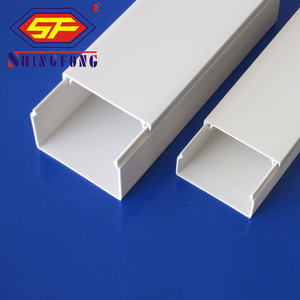 Goulotte de câblage adhésive murale pour <span class=keywords><strong>plafond</strong></span>, en PVC, rectangulaire ou carrée, pour câbles électriques - Product Image 2