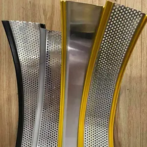 Bobine de lettre de canal capuchon de garniture de noyau en aluminium coloré en aluminium avec capuchon en caoutchouc
