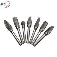 Jeu de fraises rotatives pour le travail du bois, double rainure, en carbure, avec manche en PVC, garantie 3 ans - Outils de qualité industrielle pour un fini lisse, pour le bricolage
