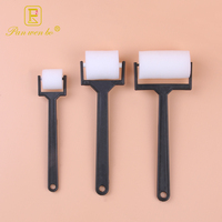 Outils de peinture pour enfants bricolage graffiti peint à la main éponge brosse tampon poignée en plastique rouleau éponge brosse