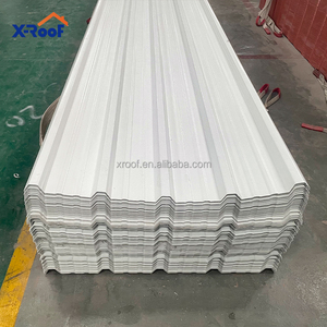 Weiße ASa-beschichtete PVC-Dachbahn 3-lagige Techos Para Casas Schall dichte Welldach bahnen UPVC-Dachbahn für Häuser - Product Image 4