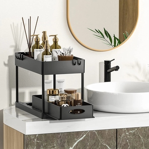 Estante Multifuncional para Almacenamiento de <span class=keywords><strong>Cocina</strong></span>, Organizador Deslizante Debajo del Fregadero con Cajones - Product Image 4