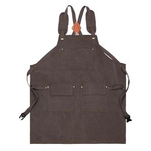Tabliers robustes et durables en gros avec broderie de logo personnalisé pour salons de coiffure et artisans - Product Image 1