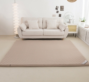 Bebek emekleme paspası sünger koruyucu kapak mikrofiber kumaş koruyucu fermuar ile yıkanabilir Tatami mat koruyucu yatak örtüsü