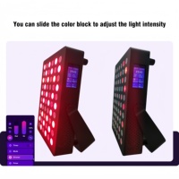 Azure Home Use LED Panneau de thérapie par la lumière rouge pour le visage, les mains et la tête Type de support-pour US IT ZA CN avec prises AU EU UK OEM/ODM
