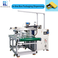 Machine de distribution de colle thermofusible semi-automatique à 3 axes pour bureaux, avec convoyeur, pour éponges, tissus et cartons, à base d'eau PUR