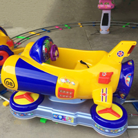 Vente directe d'usine Voiture à bascule télécommandée Happy Little Train Kiddie Rides
