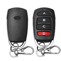 Télécommande universelle pour ouvre-porte de garage à code roulant 433 MHz en métal pour accès à distance