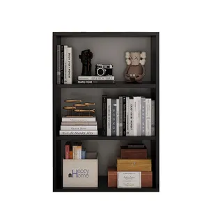 Деревянный игрушечный шкаф дизайнерские потолки высокие деревянные Угловые книжные полки современный дизайн книжный шкаф традиционный современный темно-коричневый