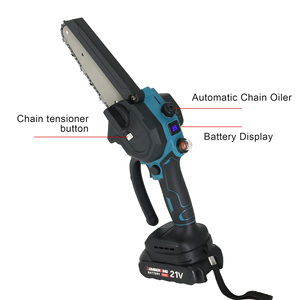 Motosierra Eléctrica de Litio de 6 Pulgadas con Motor sin Escobillas y Sistema de Bomba de Aceite Inalámbrica para Cortar Madera - Product Image 5