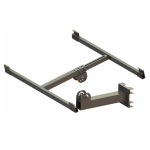 Structure en acier galvanisé pour panneaux solaires, structure en acier solaire, structure en acier utilisée pour soutenir les panneaux solaires photovoltaïques - Product Image 1