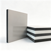 Panneau en mousse PVC miroir haute densité, imperméable et ignifuge, pour la construction durable de meubles de salle de bain