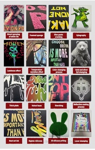 Camisetas Lisas de Algodón de 220g para Hombre/Mujer, Personalizadas al por Mayor, Camisetas de Alta Calidad con Impresión Digital, Camisetas Lisas para Diseñar - Product Image 4