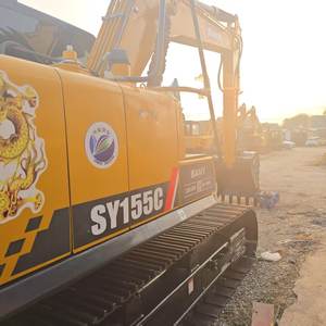 Escavatore SANY SY155C Usato per Lavori in Strade Strette, Peso Operativo 14100 kg, Economico - Product Image 4