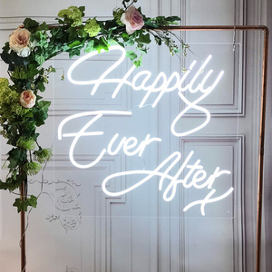 Fabricant Vente Chaude Personnalisé Éclairage Décoratif Lettres Acrylique Led Néons Mariage Enseigne <span class=keywords><strong>Au</strong></span> Néon Parti Néon Signes - Product Image 5