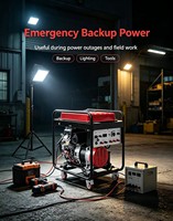 Générateur Diesel Portable Super Silencieux 10KW 10kVA 50Hz Bi-phasé Vente en Gros OEM Direct Usine pour Usage Domestique Commercial et d'Urgence