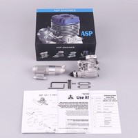 Moteur à méthanol à trois pales ASP S36A / S36AII, avion modèle télécommandé à aile fixe à deux temps de 36 niveaux, propulsé par carburant