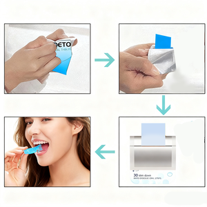 Film détox infusé aux biotiques pour la gestion du poids Bandelette orale fine avec des vitamines pour une peau claire - Product Image 5