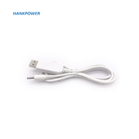 Personnaliser DC À USB Câble 5 V À 12 V Step Up Converter Power 5.5*2.5mm Pour Routeur LED Bande Lumière