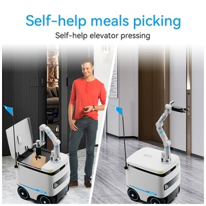 Chariot logistique extérieur Speedybot 100L, <span class=keywords><strong>robots</strong></span> IA de livraison terminale intelligents avec fonction d'ascenseur automatique - Product Image 4