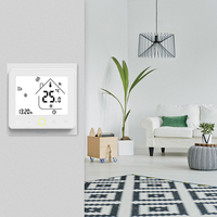 Termostato Inteligente WiFi Zigbee Tuya para Calefacción por Suelo Radiante, Programable, Control de Temperatura Constante, Control Remoto por Aplicación