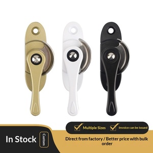 Juego de Candados Universales de Acero Inoxidable y Aleación de Zinc con Instalación de Tornillos para Ventanas Corredizas y Cierres de Gancho para Puertas - Product Image 3