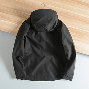Coupe-vent imperméable vierge Veste d'extérieur personnalisée pour hommes Veste rigide à 3 couches - Product Image 3