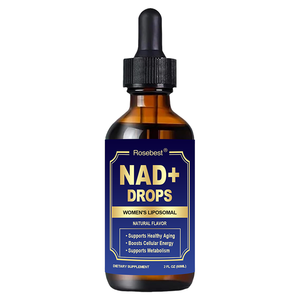Complément <span class=keywords><strong>Liquide</strong></span> Liposomal Sans Sucre pour Femmes, Marque Privée OEM, 500mg, Stimule le NAD+ et Améliore la Santé de la Peau <span class=keywords><strong>Anti</strong></span>-Âge, Antioxydant - Product Image 1