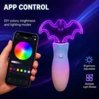 Bâton lumineux LED en plastique personnalisé, directement de l'usine, pour concerts Kpop, avec télécommande 2.4G et contrôle par application, en acrylique, portable, OEM ODM, pour festivals de musique et événements