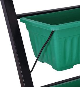 BSCI-plantador Vertical <span class=keywords><strong>de</strong></span> fresa elevada para jardín, cama <span class=keywords><strong>de</strong></span> planta <span class=keywords><strong>de</strong></span> amapola elevada, caja <span class=keywords><strong>de</strong></span> Metal independiente <span class=keywords><strong>con</strong></span> 5 contenedores - Product Image 4