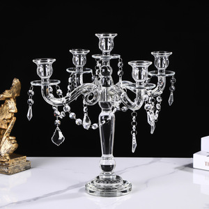 Home & Garden Home Decor Candle Holders <b>Lanterns</b> and Candle Jars Crystal Candle Holders <b>Lanterns</b> & Candle Jars Save product - Product Image 1