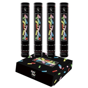 ลูกปาแคนนอนหลากสี Popper วันเกิดปาร์ตี้ Poppers 30ซม - Product Image 2