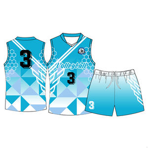 Completo da <span class=keywords><strong>pallavolo</strong></span> rosso personalizzato da donna - Maglia personalizzata per squadre <span class=keywords><strong>di</strong></span> <span class=keywords><strong>pallavolo</strong></span> - Product Image 2