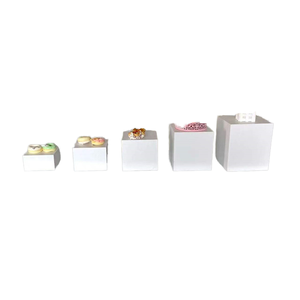 Set Meja <span class=keywords><strong>Dessert</strong></span> Akrilik Gaojian untuk Prasmanan Kue, Camilan, Buah, Hidangan Dingin, Teh, Makanan, Pesta, Pernikahan, Natal - Product Image 3