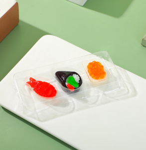 Atacado FLY <span class=keywords><strong>HALAL</strong></span> Balas de Goma Sushi Engraçadas com Sabor de Frutas Multicoloridas em Pacote a Granel - Product Image 5