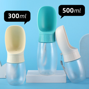 <span class=keywords><strong>Bottiglia</strong></span> d'Acqua Portatile per Cani e Gatti, Ecologica, Impermeabile, in Plastica per Alimenti, 500ml, con Dispenser e Ciotola per Esterni - Product Image 3