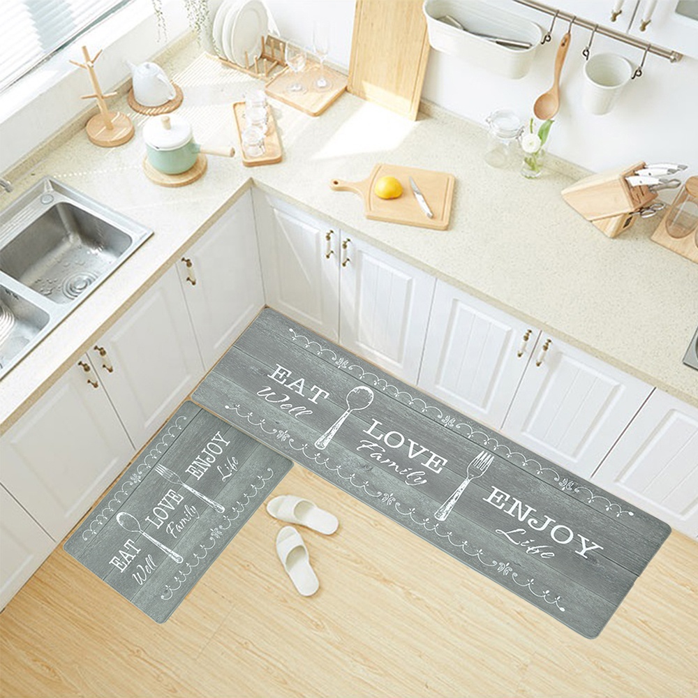 Shinnwa waterproof pvc foam anti fatigue kitchen floor mat for bathroom living room