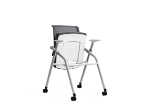 Chaises de formation modernes en maille pour bureau, salle de réunion, pliantes, avec dossier, empilables, pour salles de conférence - Product Image 4