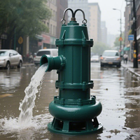 Pompe à eaux usées en fonte avec fonction de découpe, pompe à eaux usées pour le drainage des déchets solides et des boues