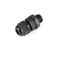 HCSL PG7 PG7-PG63 CE RoHS IP68 Presse-étoupes de câble en nylon et métal antidéflagrants étanches Connecteur de faisceau de câbles à compression Noir/Blanc