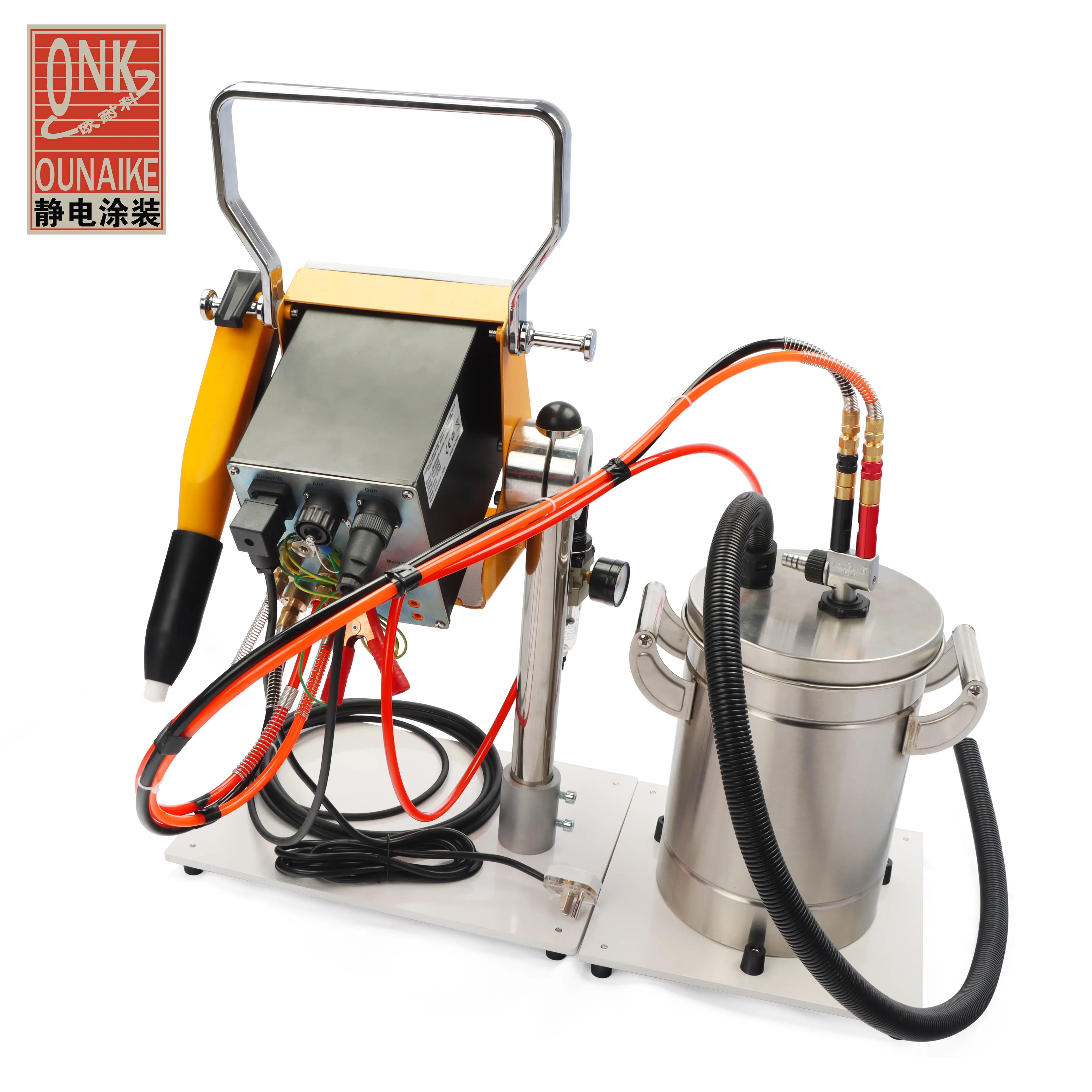 Epoxy Powder Coating Machine Electrostatic Powder Coating Gun Equipment Set