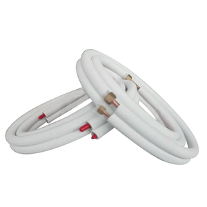 Tuyau en <span class=keywords><strong>cuivre</strong></span> isolé pour climatiseur split, 3/8, 3/<span class=keywords><strong>4</strong></span>, longueur 20m, pour ligne de réfrigérant R410 - Product Image 4