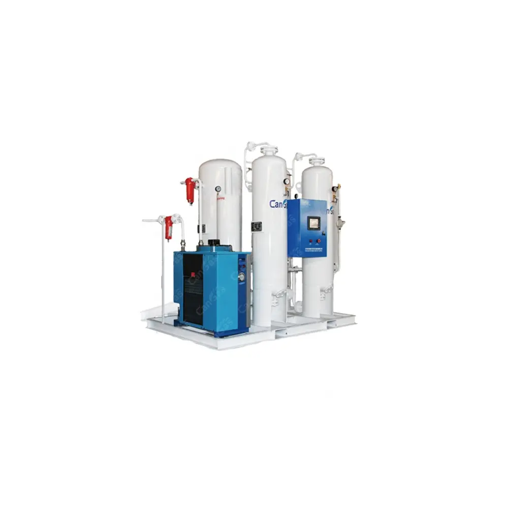 ऑक्सीजन O2 गैस पीढ़ी उपकरण पीएसए VSA VPSA ऑनसाइट करने के लिए ऑक्सीजन स्रोत ओजोन O3 जनरेटर के लिए जल उपचार denitration