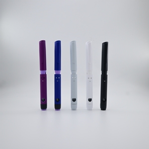 Stylo injecteur jetable KS D3 60UI de 3 ml avec corps et capuchon en plastique et bouchon en caoutchouc, emballage personnalisable avec logo - Product Image 2