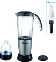Fabrieksdirecte verkoop duurzame multifunctionele blender voor commercieel en huishoudelijk gebruik, één snelheid, fruitmixer, 1000ml, roestvrijstalen mes