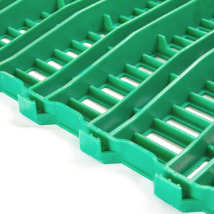 Nouveau revêtement de sol à lattes en plastique PP vierge doublement renforcé, construction à clipser, haute résistance à la charge, résistant à la corrosion, pour moutons - Product Image 5