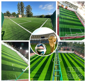 <span class=keywords><strong>Gazon</strong></span> <span class=keywords><strong>synthétique</strong></span> XIAOU50160 pour terrain de football et terrain de football, <span class=keywords><strong>gazon</strong></span> artificiel vert de haute qualité, revêtement de sol sportif - Product Image 4