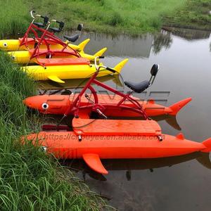 Nouvelle tendance Kiddie parc aquatique équipement <span class=keywords><strong>ponton</strong></span> mer eau bateau 2 sièges pédale vélo Sports nautiques vélo - Product Image 6